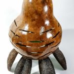 artesania de venta en linea, lampara de calabazo para mesa o buro