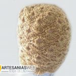 Gorro Tejido a Crochet Café